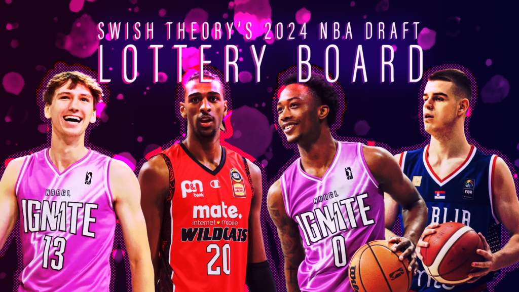 2024 NBA Draft Lottery Board 1.0 Swish Theory